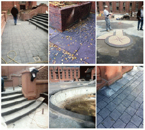 Flamed Steps, Coping, Pavers & Tumbled Pavers 